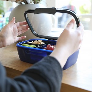 Who says bento boxes are just for kids? Our Divided Lunch Boxes are leakproof, dishwasher-friendly, and with multiple compartments for an array of options, you can say goodbye to sad desk lunches! | Décor Australia