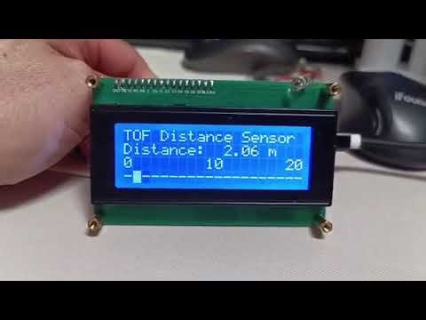 地理科系列:製作測距儀TOF200F distance sensor