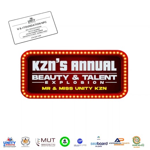 I'll forever treasure my youthful days, I educationally empowered many people through my foundation and gave my all to give young a space to sure case their talent and modeling skills. Had no finding but passion to empower people, as Miss Unity KZN comes to an end remember this was an act of empowerment and we have done our part😇🫠We hope our journey inspired many to continue beyond our reach. Miss Unity KZN 2026 is on the 9th of May 2026, Final poster is coming soon. Please be there to witness