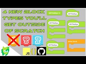 New block types you'll get outside of Scratch (With extensions and Scratch Mods) | MYTAditya