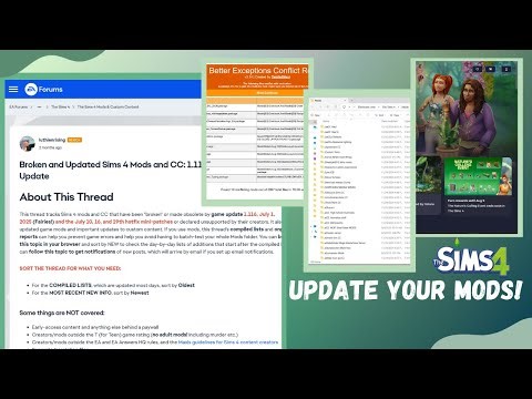 How to update your Sims 4 mods