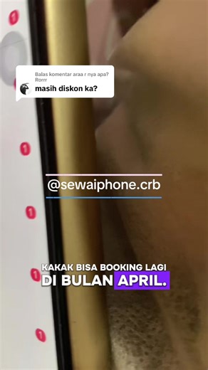 Membalas @araa r nya apa? Rorrr SEWA IPHONE CIREBON 🍎 Unit bersih, iCloud aman, kualitas kamera juara! 💰 HARGA PROMO: Rp 45.000 / 24 Jam 📍 COD: Mundu atau area kota ✅ Kelebihan: • Unlimited foto & video sepuasnya! • Unit dijamin sehat & baterai awet. • Proses cepat & terpercaya. 🔒 SYARAT WAJIB (KEAMANAN): 1. Identitas Asli (KTP/Kartu Pelajar/Mahasiswa) *Khusus Kartu Pelajar/Mahasiswa wajib melampirkan Kartu Keluarga (KK) 2. Bersedia di-foto wajah bersama unit (Verifikasi). 3. Memberikan 1 ak