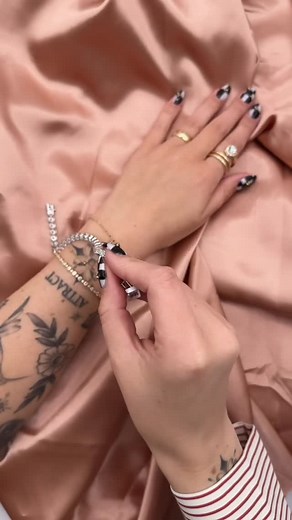 Wrap your wrists in sparkle! Our bracelets are in-stock and ready to shine this holiday season! 🌟❣️💚✨ #agidallas #holidayseason #braceletstacks #diamonds #emeraldjewelry #rubyjewelry #sapphirejewelry #luxe #gold #bling | AGI