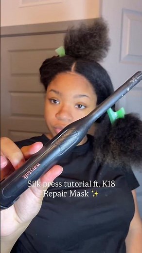 DIY Silk Press - How To Do A Silk Press At Home!