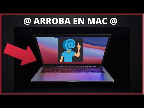 Como ESCRIBIR el ARROBA en una MAC | MacBook Pro, Air, Mac mini, Mac Pro o iMac - 2024