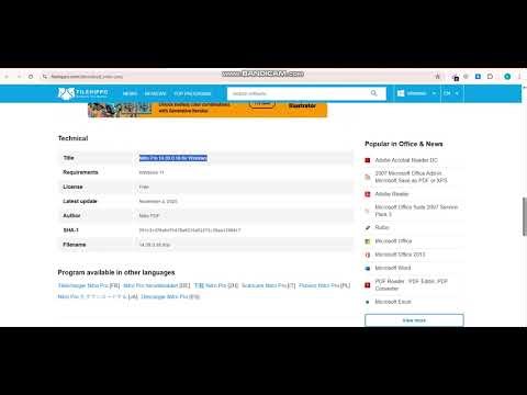 How to Download & Install Nitro Pro 14.42.0.34 Windows | Key 2026