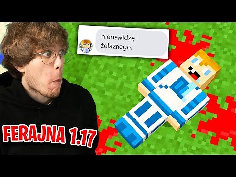 ZAMIESZKAŁEM KOŁO PSYCHOPATY | Minecraft Ferajna 1.17