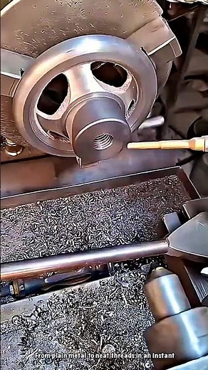 Manufacturing Precision: Turning and Threading Metal Components