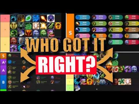 *REACTING* to ALL TIERLISTS - WHO GOT IT RIGHT? Discussion & Analysis | World of Warcraft Midnight