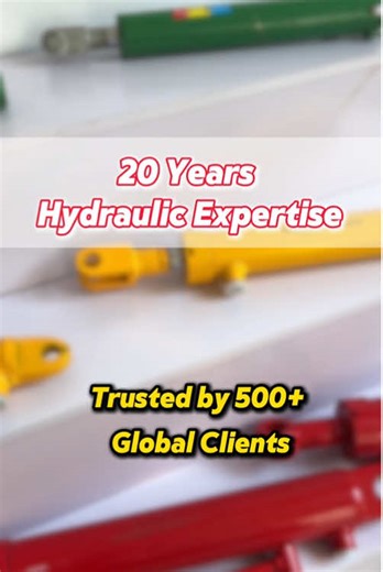 Custom Hydraulic Cylinders and Motors for Global Shipping