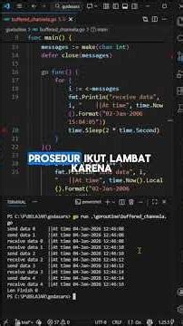 Golang Unbuffered & Buffered Channel