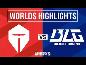 TES vs BLG Highlights ALL GAMES | Worlds 2025 Swiss Stage | Top Esports vs Bilibili Gaming
