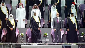 93K views · 8.8K reactions | The national anthem of Qatar was played at the Khalifa International Stadium ahead of the Amir Cup final match #Qatar #Doha #AmirCup50 #AmirCup #QatarAmir #QatarDay | Qatar Day | Facebook