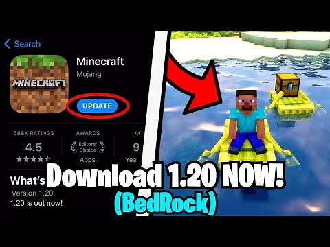 How to GET Minecraft 1.20 RIGHT NOW! How to DOWNLOAD Minecraft 1.20 RIGHT NOW! (Bedrock/Mobile)