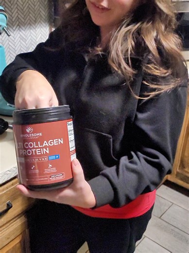 I take multi collagen protein because I like that it comes from actual food sources and collagen does such vital work in our bodies that I am always looking for good ways to get more into my daily diet. #collagen #multicollagenpeptides #proteinintake #newyearnewyou #healthylifestyle