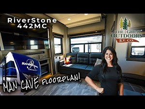 BEAUTIFUL Luxury Fifth Wheel w/ MAN CAVE! - RiverStone 442MC