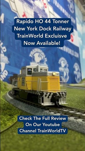 Youtube Video Alert! - New Rapido HO NYDR TW Exclusive 44 Tonner!