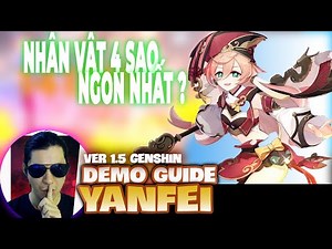 YANFEI BEST BUILD - genshin impact ver 1.5
