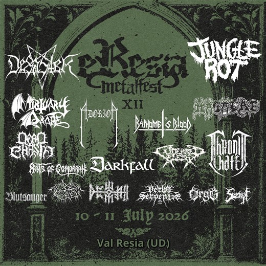 ERESIA METALFEST e ATM FEST 2026: i primi dettagli delle prossime edizioni