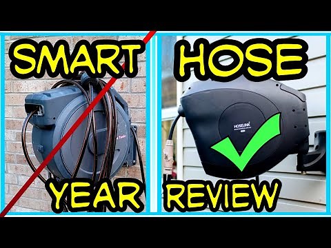 Best Retractable Water Hose ⚙️ Comparison Review of Hoselink & Giraffetools Retractable Water Hoses