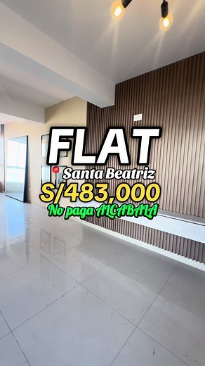 Venta Departamentos de Estreno en Santa Beatriz ! ❤️🤍🖤 El proyecto se encuentra en Av. Manuel del Pino, un par de cuadras de Av. Arequipa, muy cerca al parque de las aguas, y lo mejor a unos minutos de la Víaexpresa Este Proyecto te ofrece, buena ubicación céntrica, Limita con Lince, edificio familiar con vigilancia las 24 horas. Los departamentos se encuentran CON ENTREGA INMEDIATA, YA INDEPENDIZADOS. Últimos departamentos flats y dúplex. FLAT: Área: 70m2 - 80m2 Dúplex: Área: 81.90m2 Tipo: 1