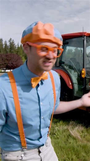 Tractors Are SO Cool! 🚜 Blippi Teaches Kids All About Farm Vehicles #shorts #kids