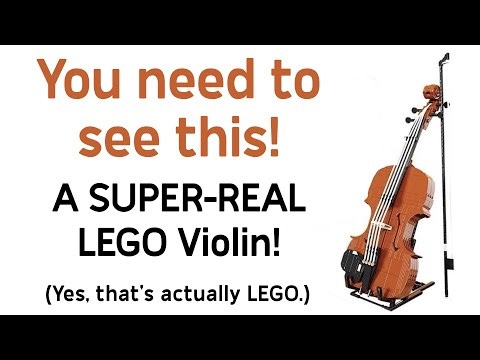 Episode 036: An unbelievably real LEGO Violin!