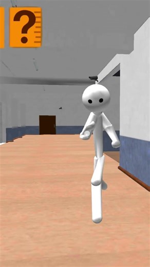 NEW STICKMAN HELLO NEIGHBOR WHITE #shorts