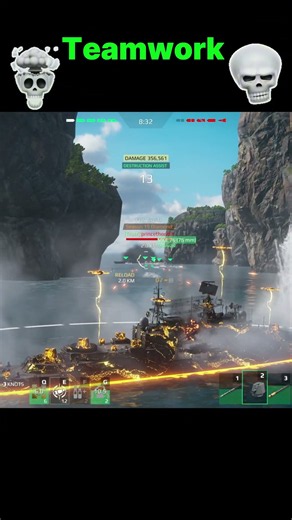 Teamwork = Easy Win | #modernwarships
