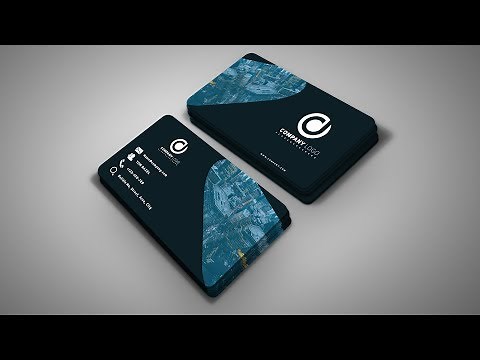 Photoshop Tutorial - Business Card Design