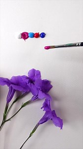 52K views · 465 reactions | Color mixing / flower | Painting Skills | Facebook