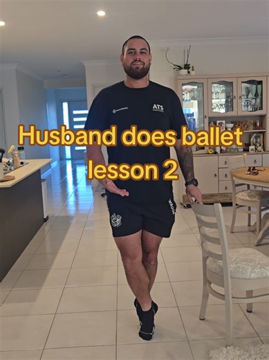 Husband's Progress in Ballet Lesson 2 Revealed
