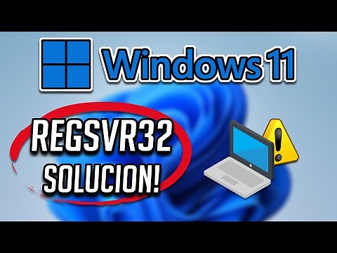 Unable to register a DLL file using Regsvr32.dll in Windows 11/10 - Solution
