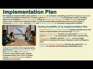 Developing An Implementation Plan