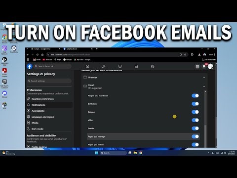 How To Enable Email Notifications From Facebook - Easy Fix