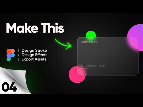 Glassmorphism UI Design Tutorial for Beginners