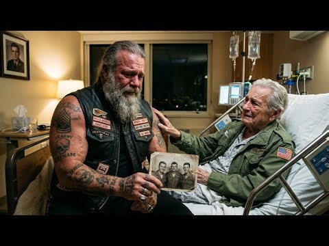 A Hells Angel Saved an Elderly Veteran — What Happened Next Brought Everyone to Tears