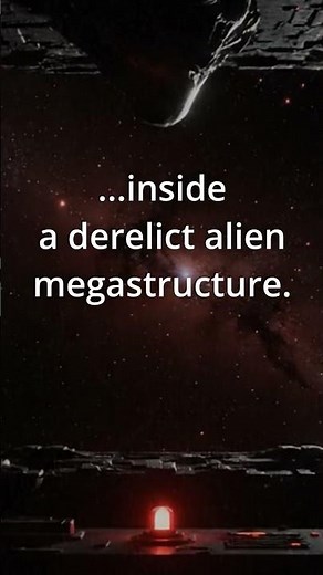 What does the silence inside an alien megastructure sound like? 🤫 #shorts