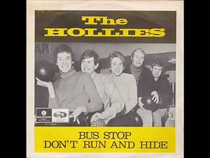 THE HOLLIES- "BUS STOP" (LYRICS -2003 REMASTER VERSION)