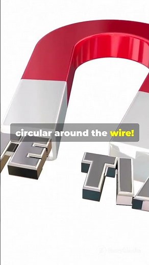 Magnetic Field Around a Current-Carrying Wire Explained! 🔍‪@Doubt-Free-Physics‬ #ai