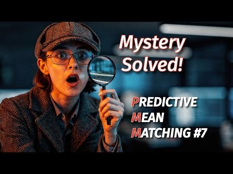 Multiple Imputation & Rubin's Rules Explained | Predictive Mean Matching #7