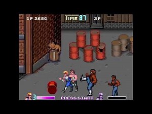 Double Dragon Reloaded Alternate - speed run with Billy no death in story mode