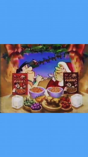 This is one of my all-time favorite Christmas commercials from the 80s! Who else remembers this one? #fruitypebbles #oldschool #nostalgia #80s #genx