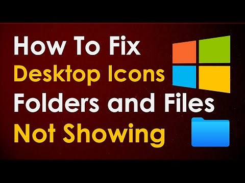How to Fix Desktop Icons and Folders Not Showing in Windows 11 (2026 Guide)
