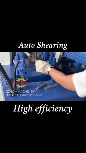 TDF clip auto line finish testing #hvac #rollformingmachine #ductmachine #airduct #ventilation