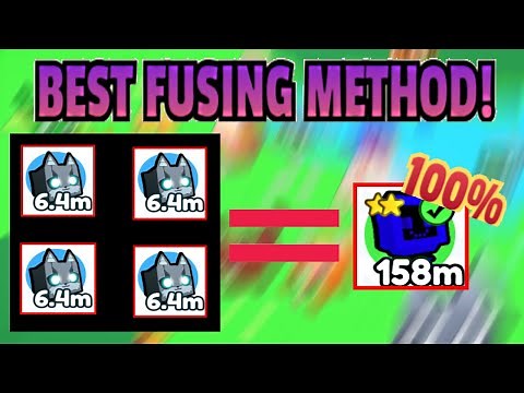 *NEW* BEST FUSING METHOD TO GET RAINBOW HAPPY COMPUTER!! Roblox Pet Simulator X