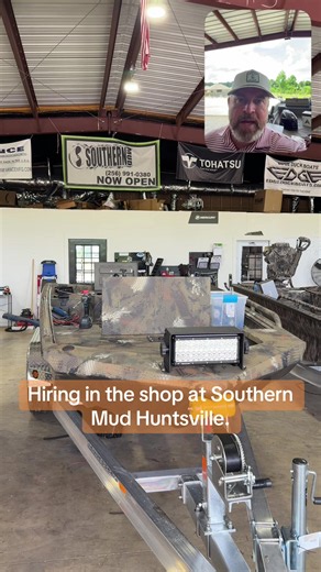 We are hiring full time employees in the shop at Southern Mud Huntsville! Stop by or message me if interested and ask for Jeremy. #employee #hiring #job #southernmudhuntsville #athensalabama