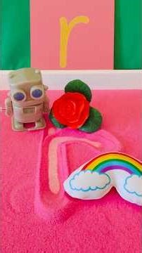 ABC letter formation. How to write ‘r’ and words that start with ‘r’. #letterwriting