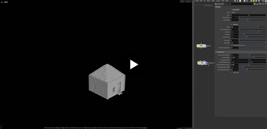 Currently exploring a procedural building system in Houdini. I m focusing on creating flexible tools to speed up my environment workflow. It’s been great diving deeper into VEX and procedural logic. | Sean Li