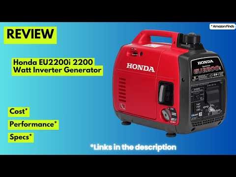 Honda EU2200i Inverter Generator Review: Quiet, Powerful & Bluetooth Ready